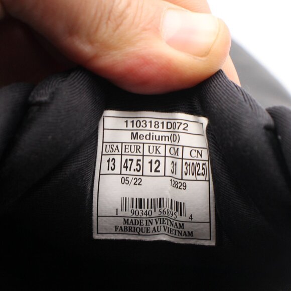 Brooks Addiction Walker 2 Men's 13 D Black Casual Shoes Sneakers 1103181D072 - Picture 3 of 9